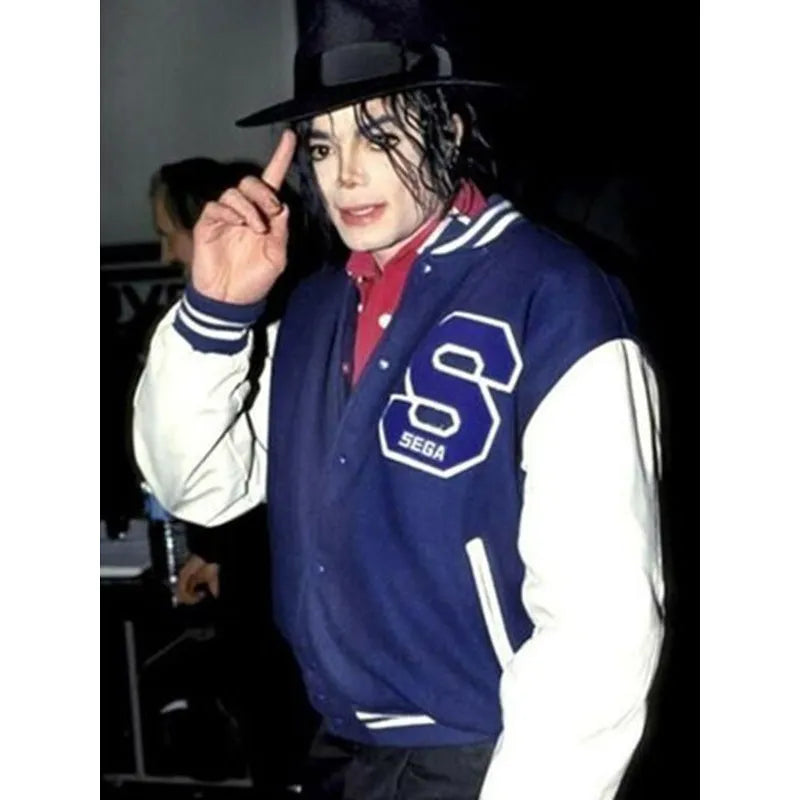 Michael Jackson Sonic The Hedgehog Varsity Jacket
