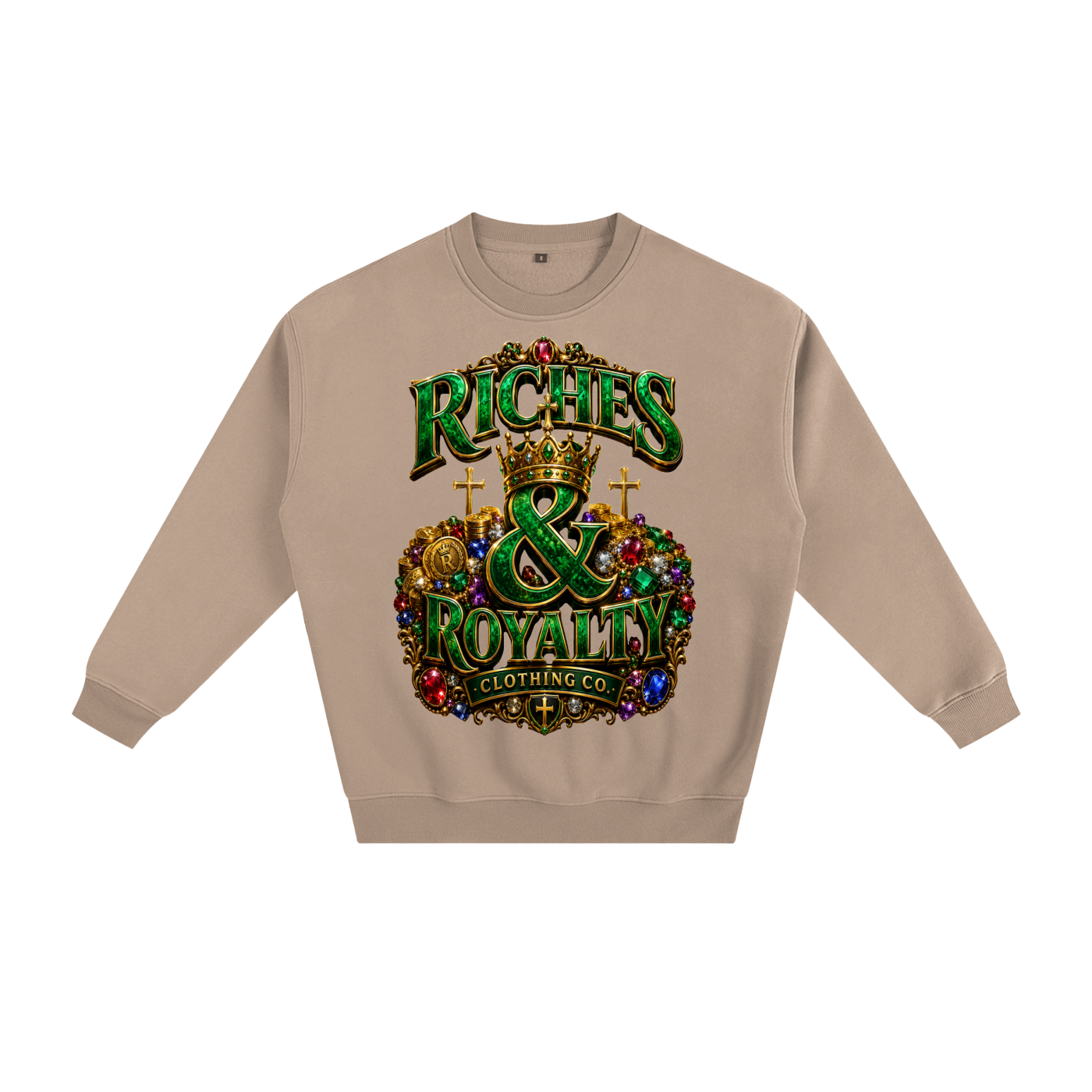 Riches & Royalty Clothing Co. - Fleeced Sweatshirt
