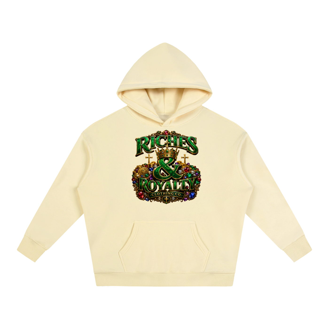 Riches & Royalty Clothing Co. - Oversize Fleeced Hoodie