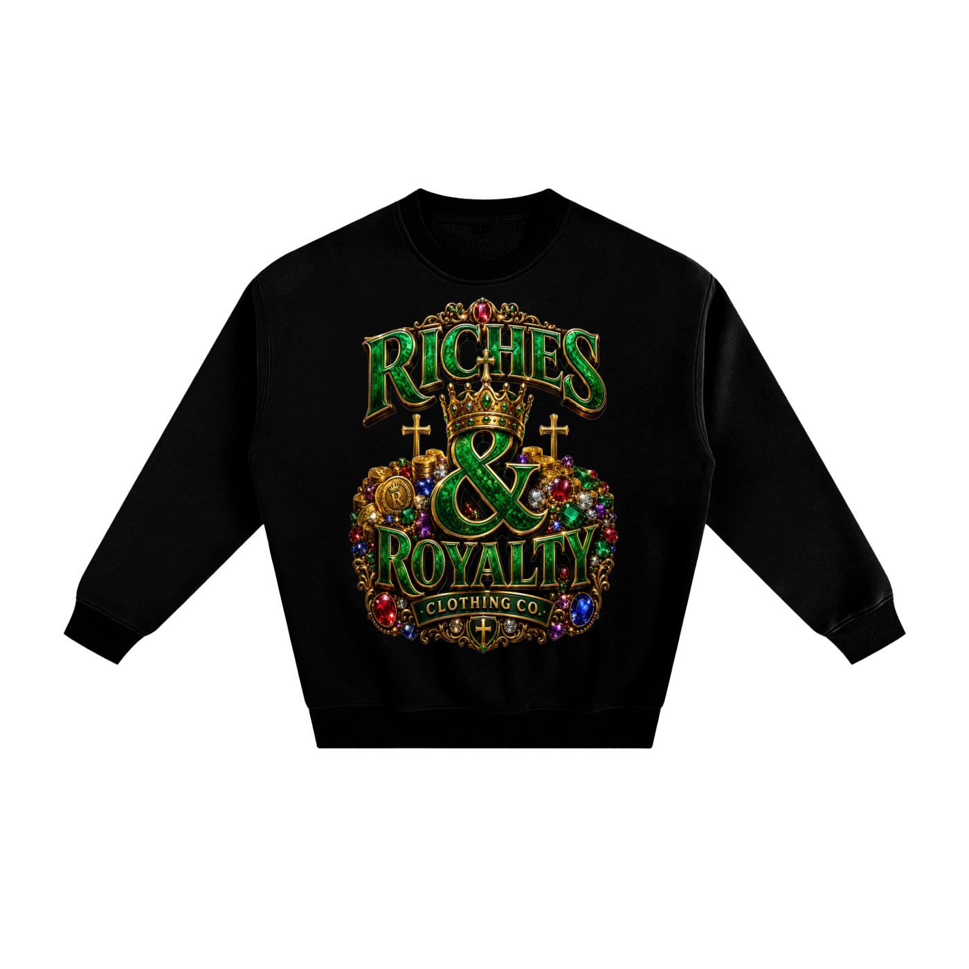 Riches & Royalty Clothing Co. - Fleeced Sweatshirt