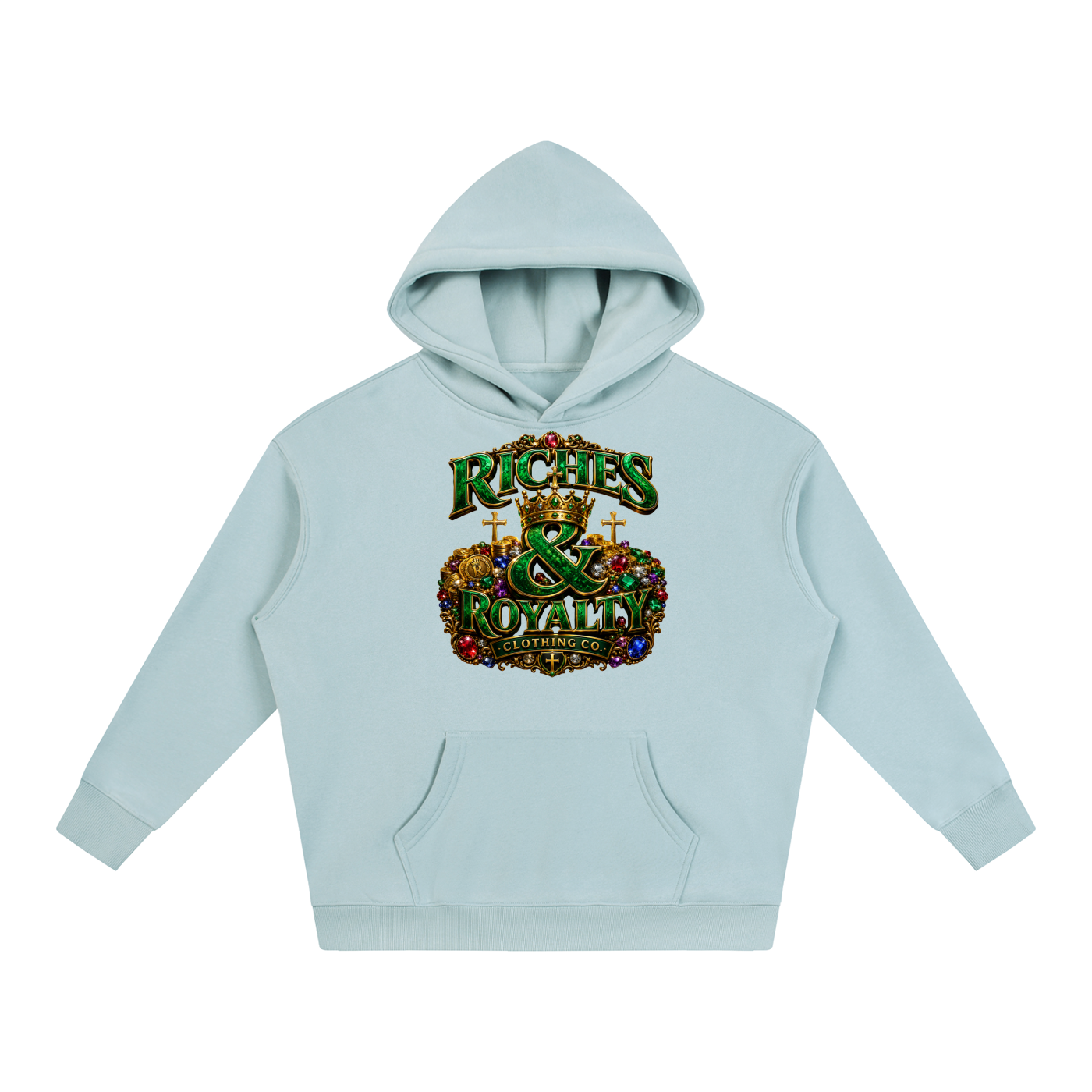 Riches & Royalty Clothing Co. - Oversize Fleeced Hoodie