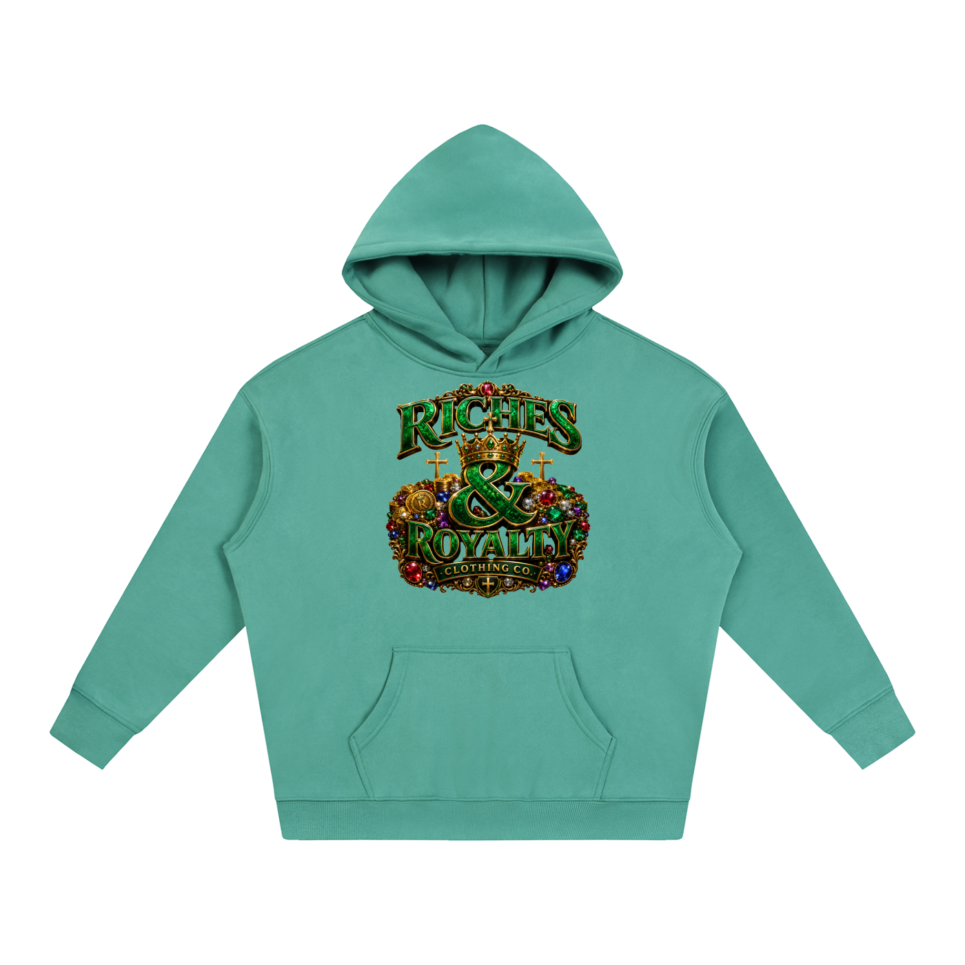 Riches & Royalty Clothing Co. - Oversize Fleeced Hoodie