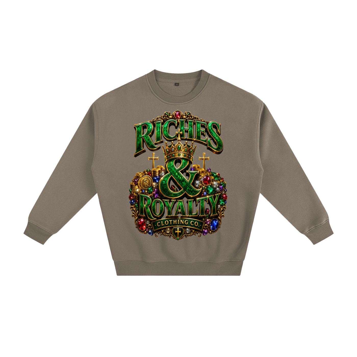 Riches & Royalty Clothing Co. - Fleeced Sweatshirt