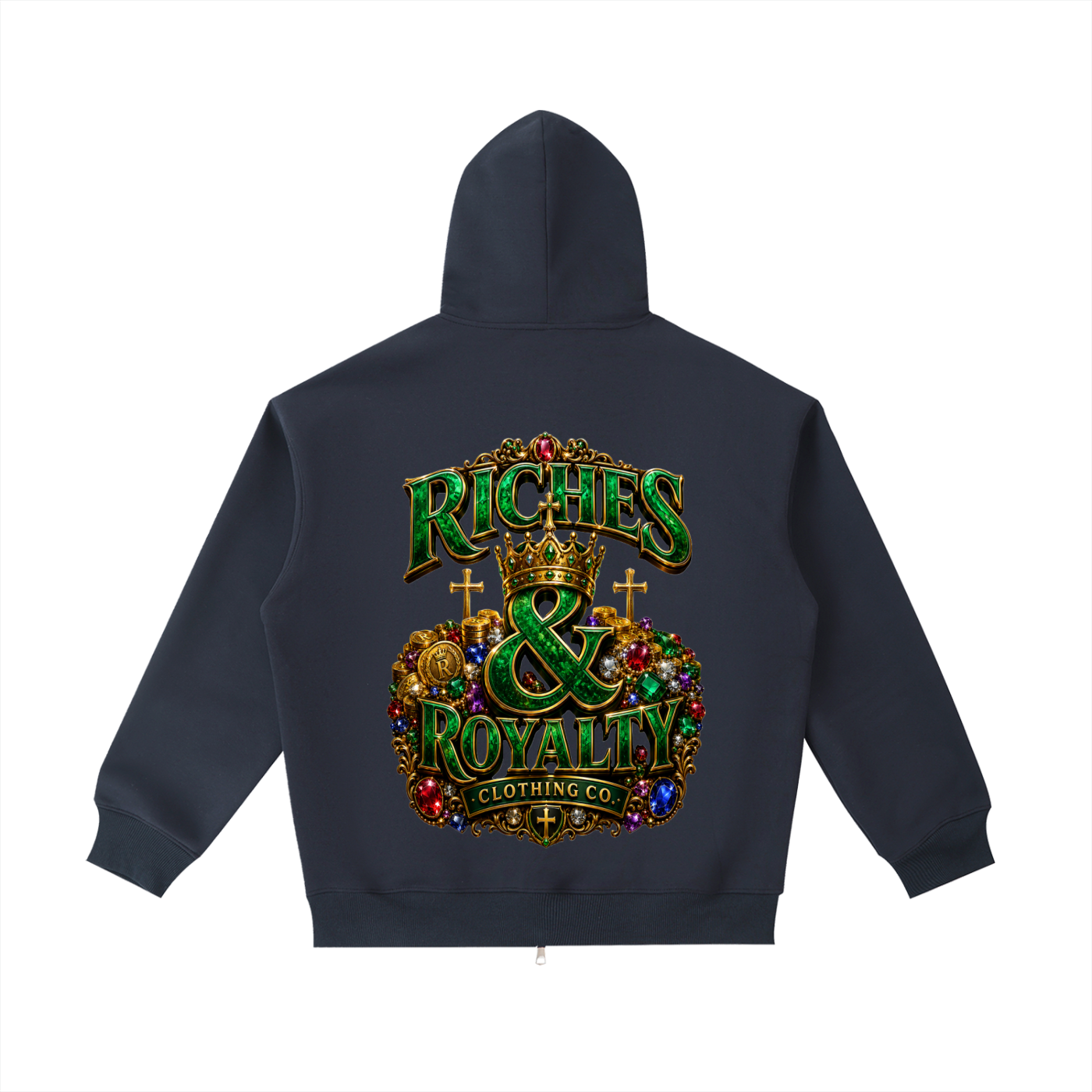 Riches & Royalty Clothing Co. - Essential Heavyweight Pocket Hoodie