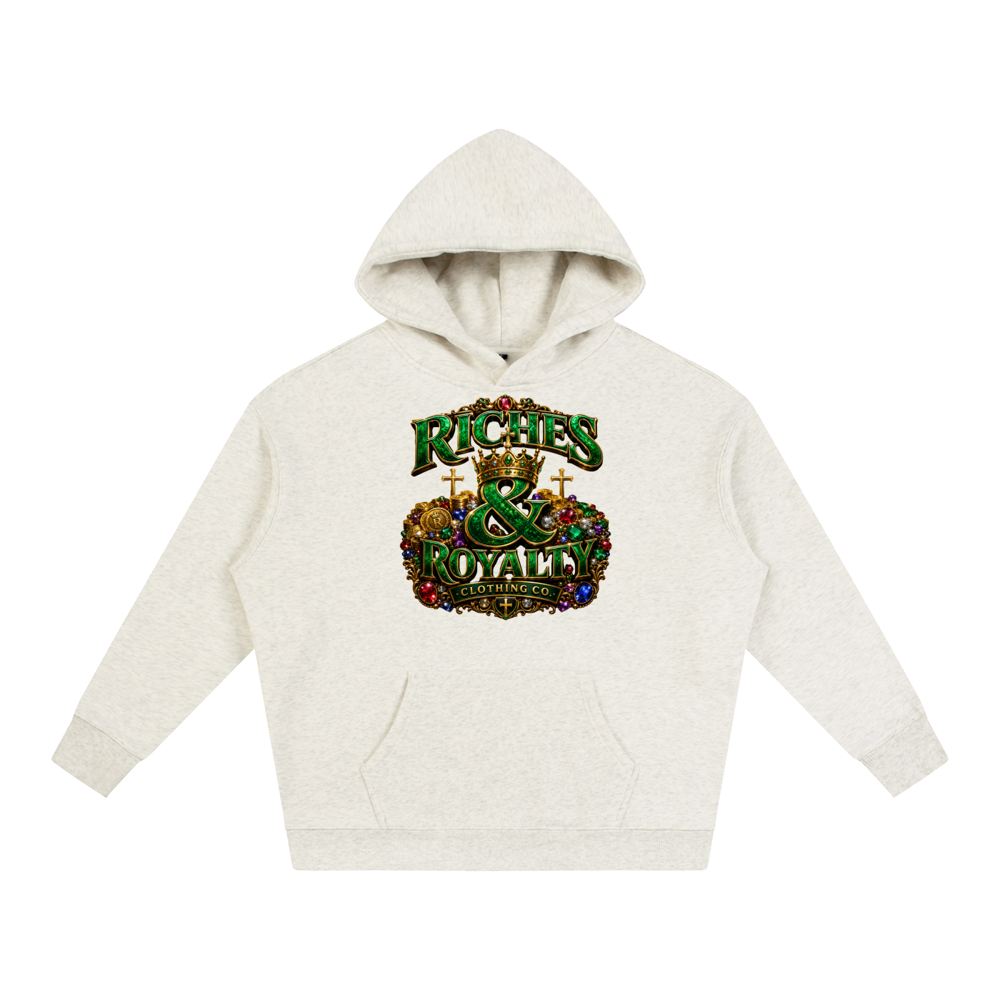Riches & Royalty Clothing Co. - Oversize Fleeced Hoodie