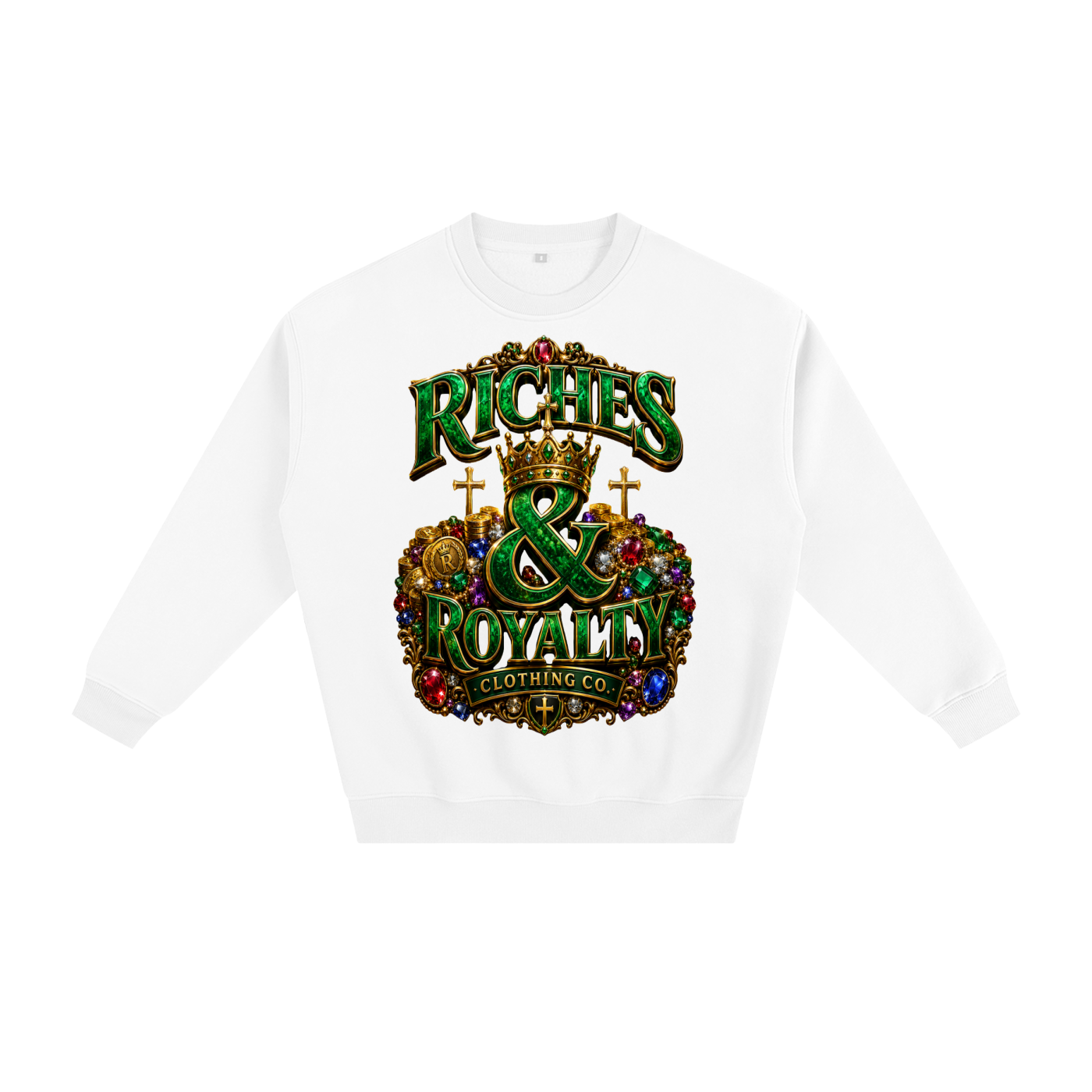 Riches & Royalty Clothing Co. - Fleeced Sweatshirt