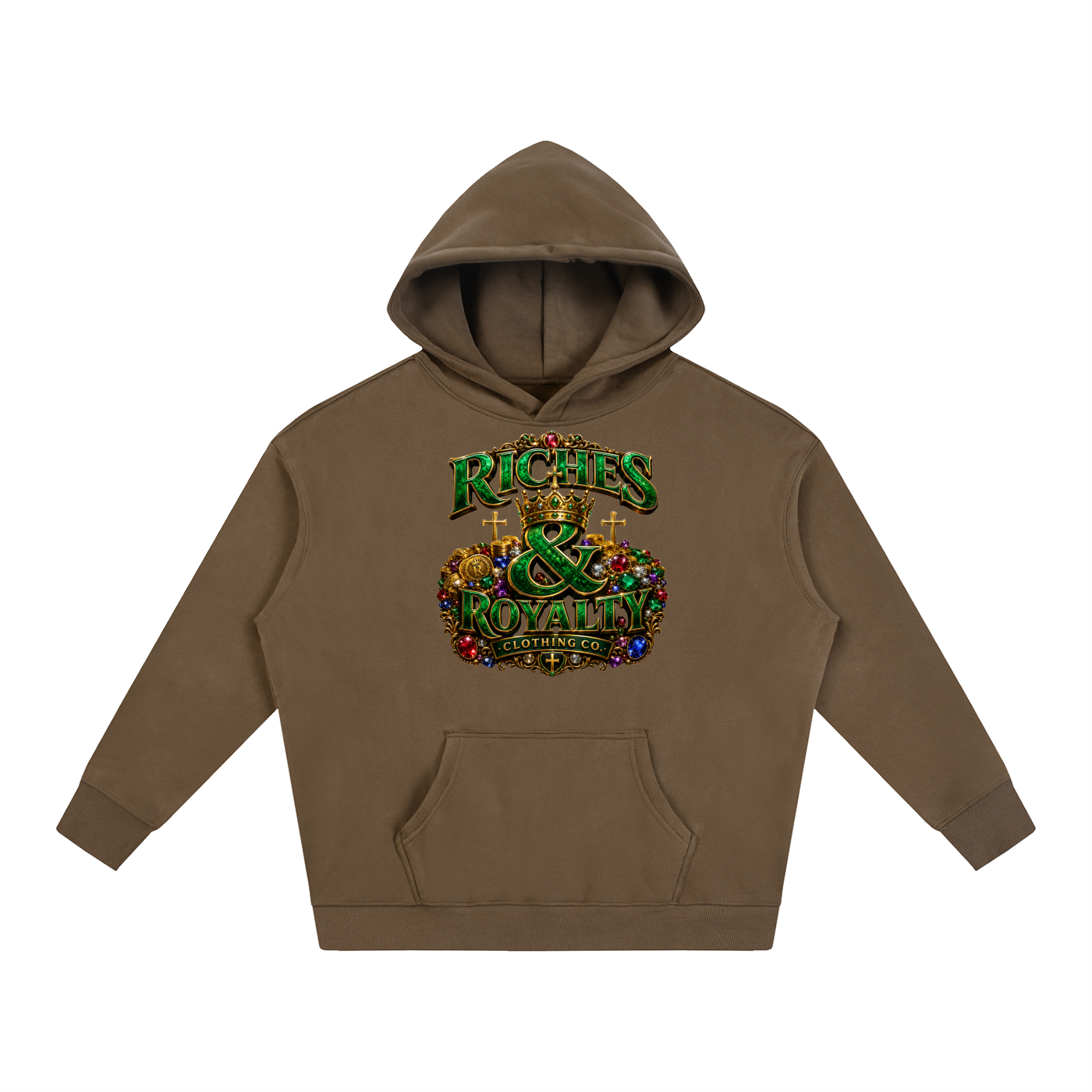 Riches & Royalty Clothing Co. - Oversize Fleeced Hoodie