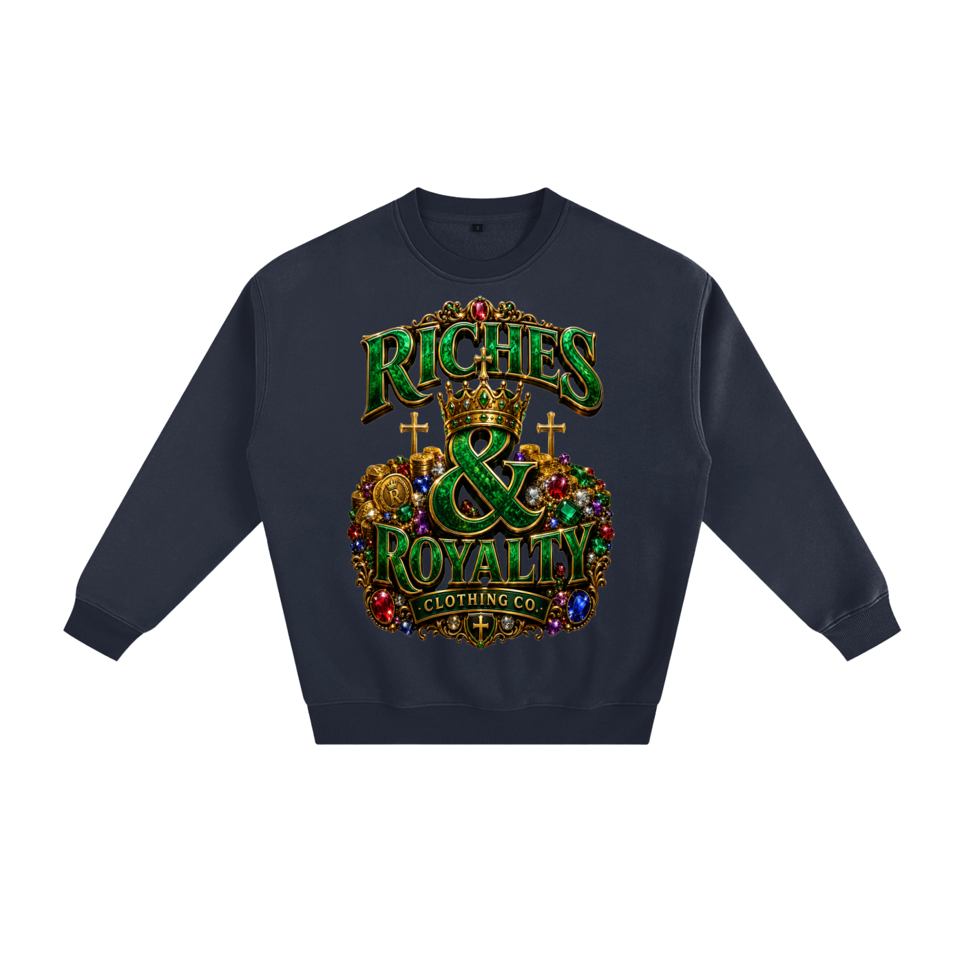 Riches & Royalty Clothing Co. - Fleeced Sweatshirt