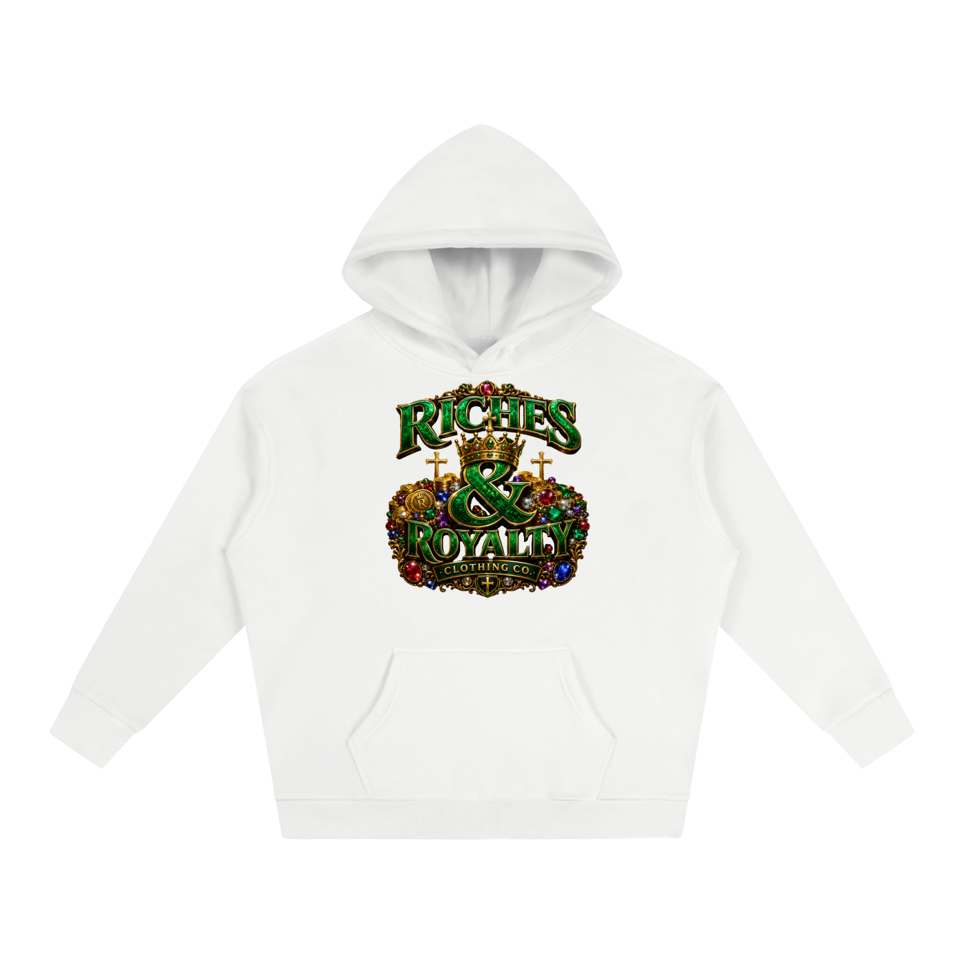 Riches & Royalty Clothing Co. - Oversize Fleeced Hoodie