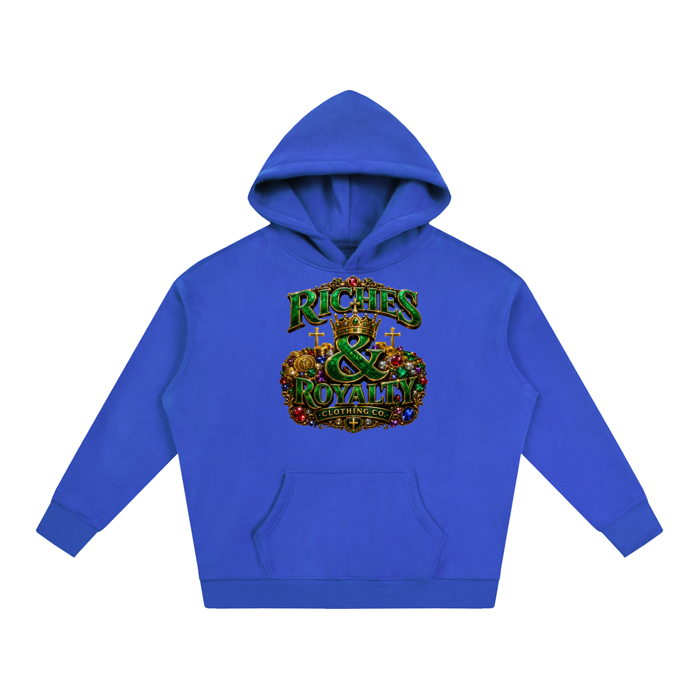 Riches & Royalty Clothing Co. - Oversize Fleeced Hoodie