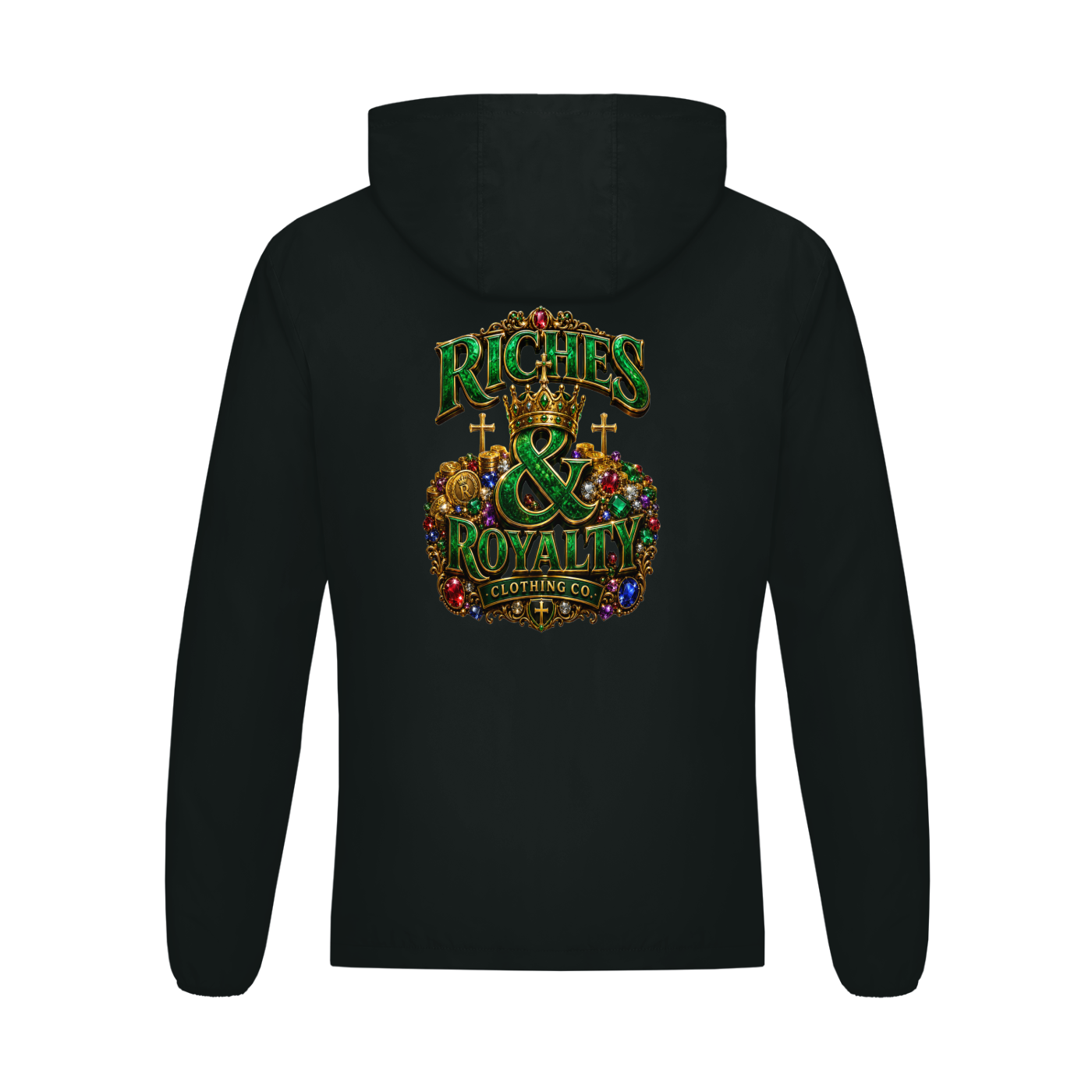 Riches & Royalty Clothing Co. - Soft Hooded Sports Jacket
