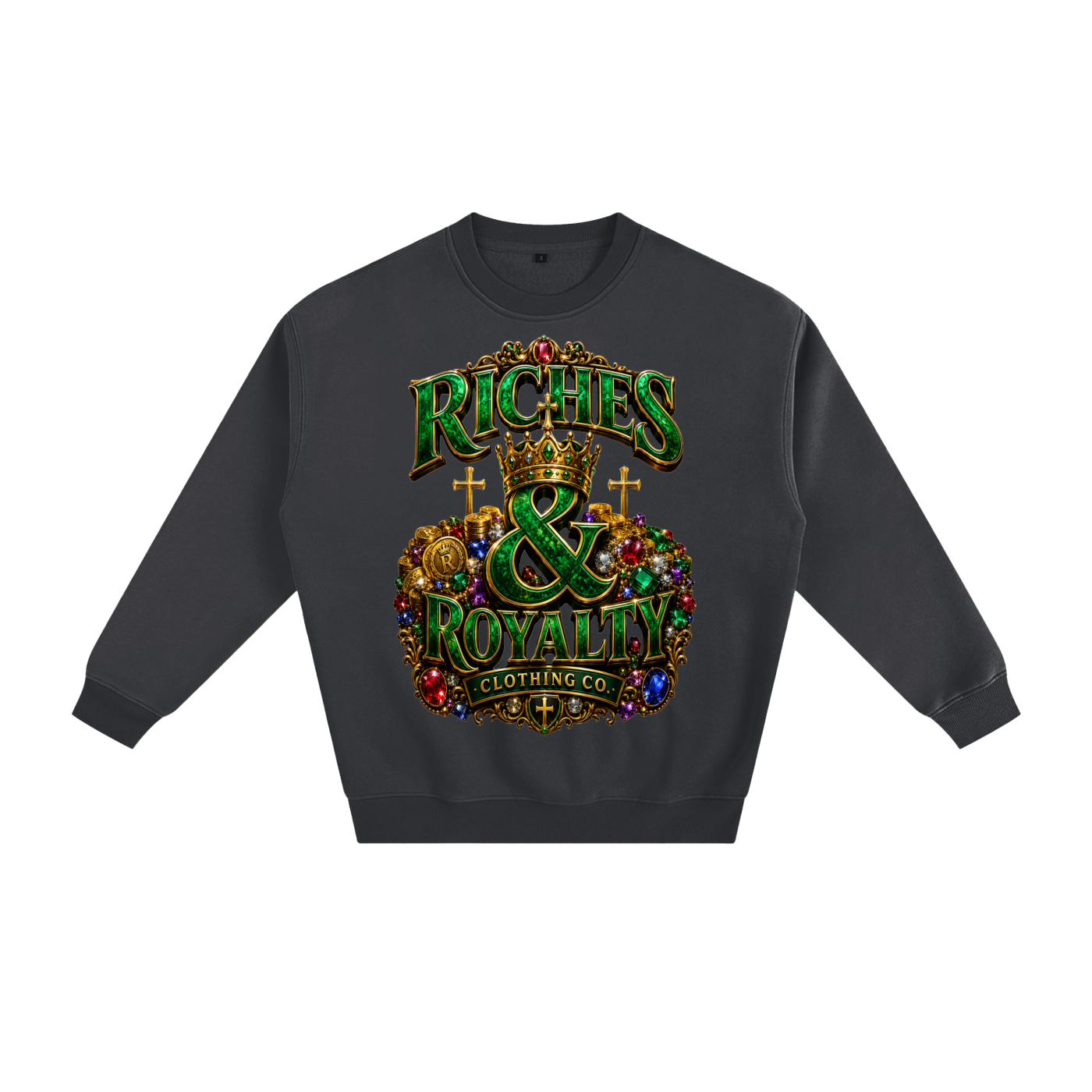 Riches & Royalty Clothing Co. - Fleeced Sweatshirt