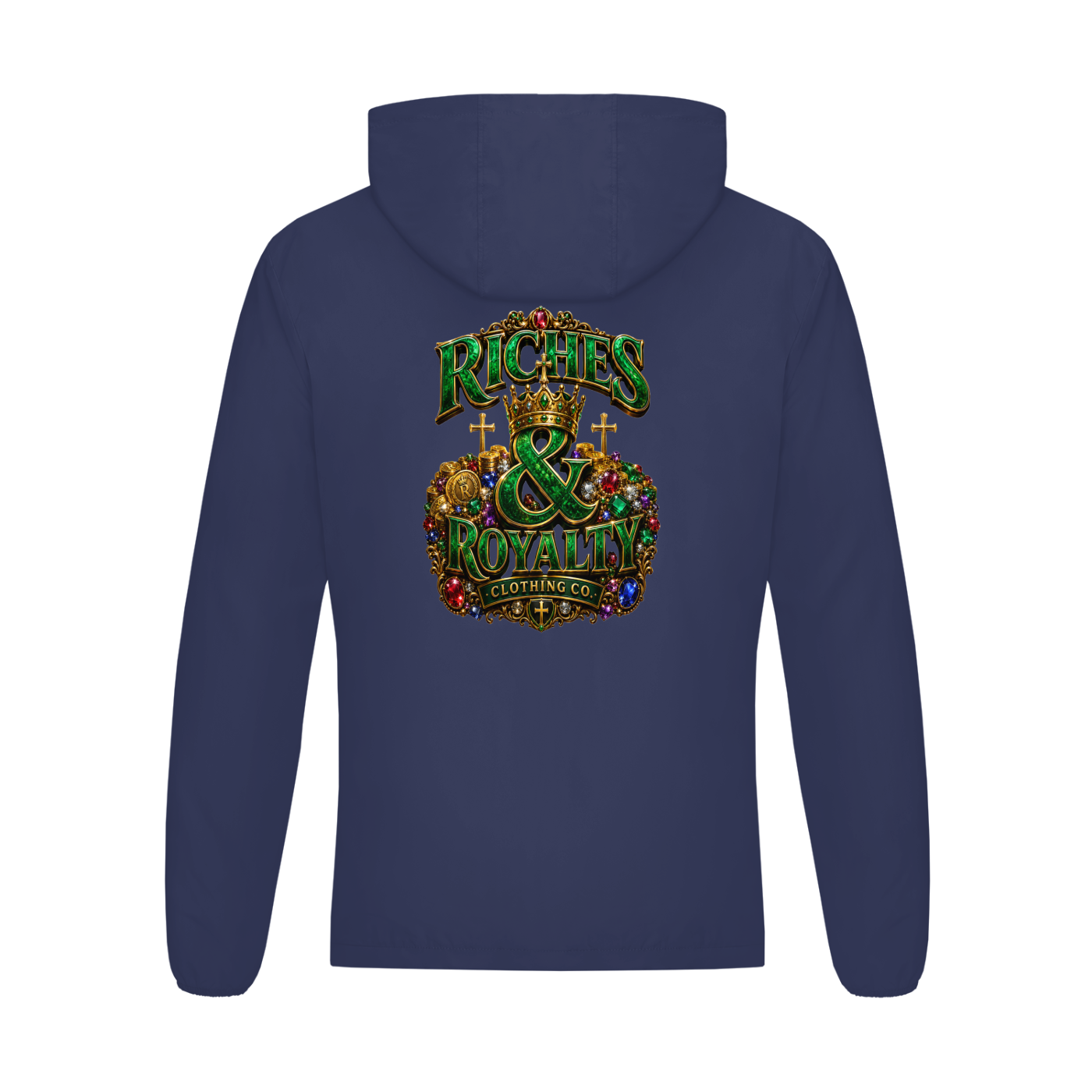 Riches & Royalty Clothing Co. - Soft Hooded Sports Jacket