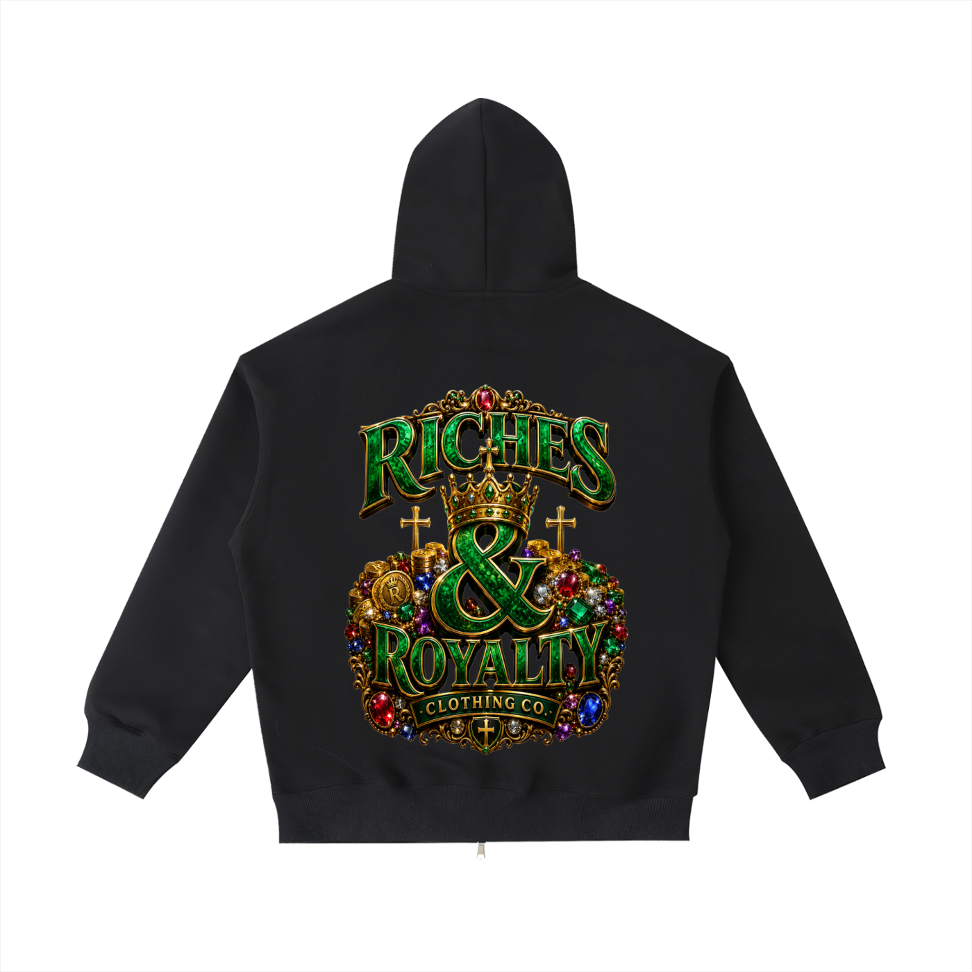 Riches & Royalty Clothing Co. - Essential Heavyweight Pocket Hoodie