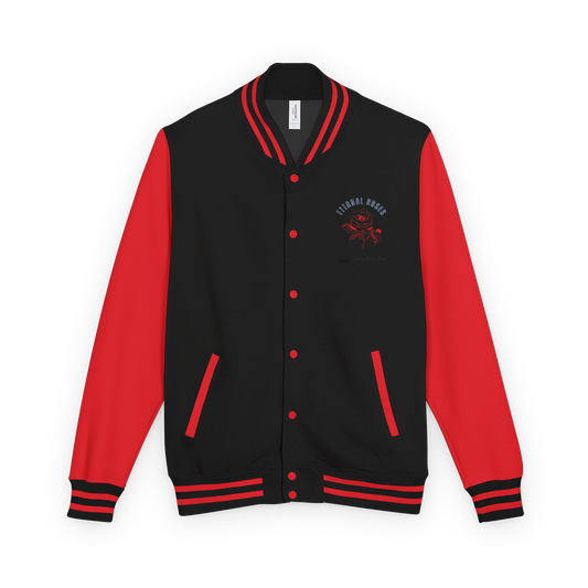 Eternal Roses Heavyweight Letterman Jacket